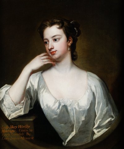 Lady Mary Wortley Montagu (1689-1762) door Charles Jervas